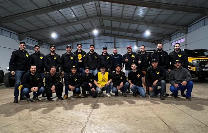 Equipe do Jeep Clube Piratas do Tarimba